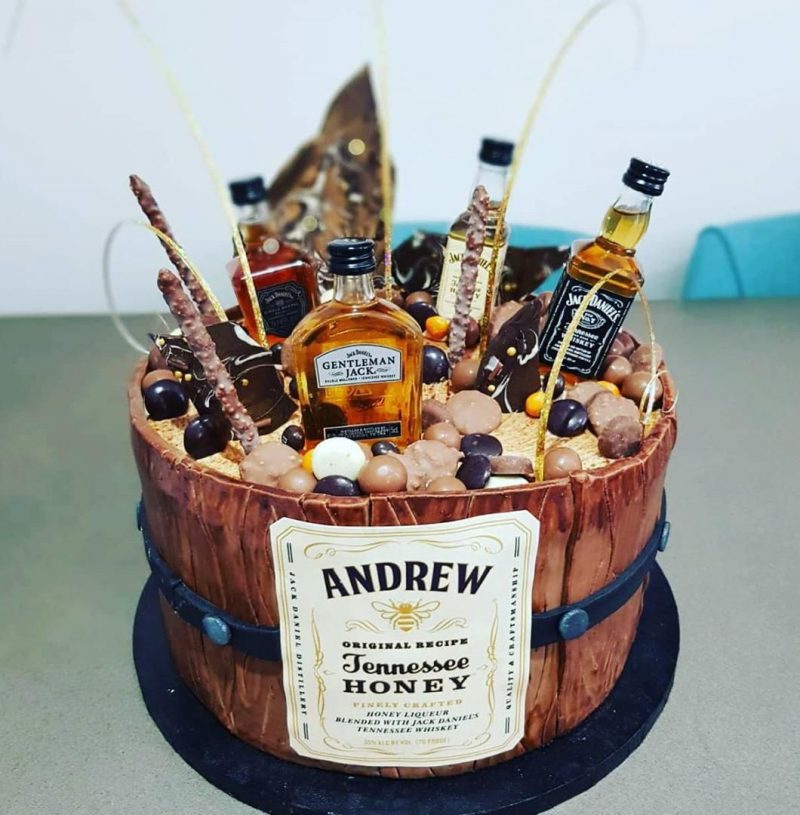 Andrew Bottle Cake