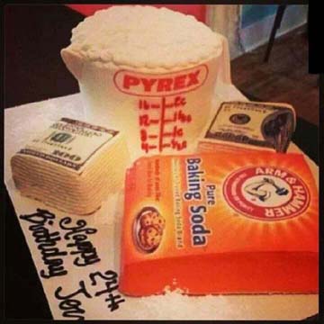 Chicago Illinois Drug Paraphernalia Baking SodaCustom Designer Cake