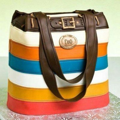 Detroit Michigan Dolce Gabbana Designer Big Bag Cake