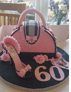 Detroit Michigan Jimmy Choo Designer Shoe Custom Purse Cake