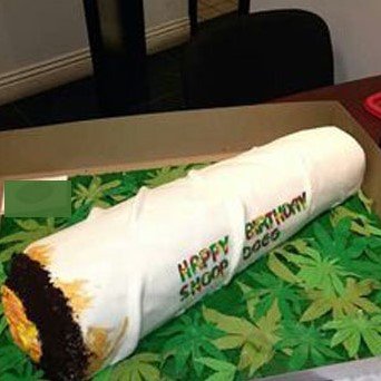 Houston Texas Pot Joint Marijuana Long Ass Joint Adult Cake