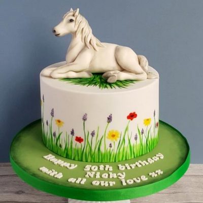 Hourse Designer Cake