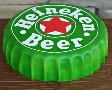 Las Vegas Nevada Beer Bottle Cap Designer Cake