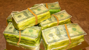 Scrumptious Stacks of Money Las Vegas Nevada Custom Designer
