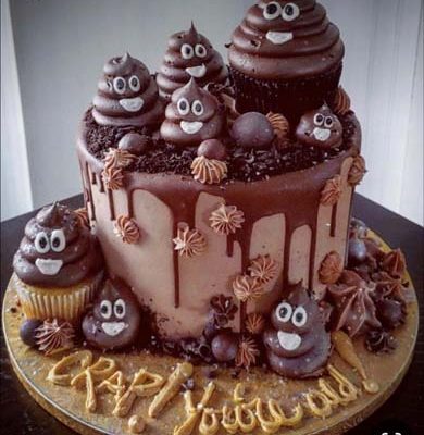 Seattle Washington Poop Custom Cake