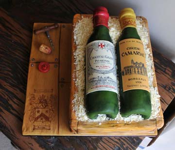 Texas Houston Two Custom Designer Bottles Custom Box