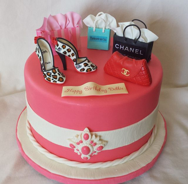 Tiffany Chanel Shoes Bags Designer Custom Cakes Toppers