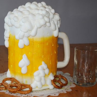 Beer Mug Cake
