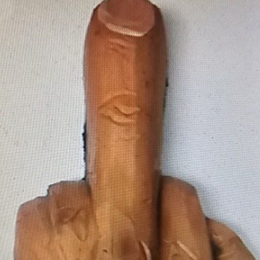 Finger cake fuck you